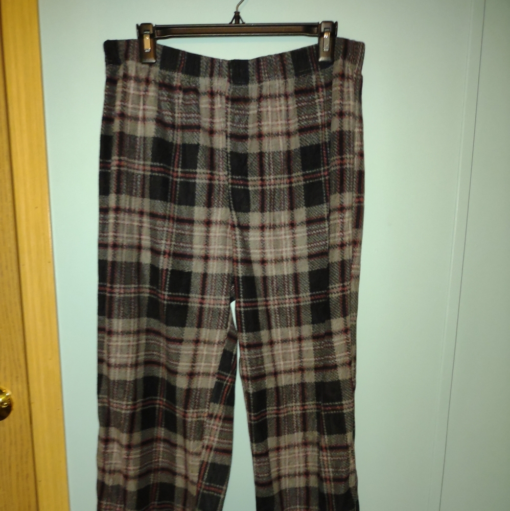 Large Mission Ridge Soft Flannel Patterned Sleepwear Pants